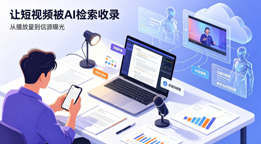 秀峰区短视频创作者新必修课：吃透 GEO 优化，让抖音内容被豆包、DeepSeek、元宝智能体收录